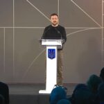 zelenskyy confirms successful flight test domestically produced ballistic missile ukrainian president volodymyr dfnc2 kyiv 1 october 2024 facebook/володимир зеленський oct