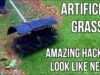 Artificial Grass Maintenance AMAZING HACK to make your Astroturf look