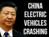 CHINA Electric Vehicles Crashing