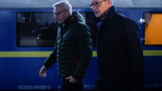 Candidate for German chancellorship from conservative bloc came to Kyiv