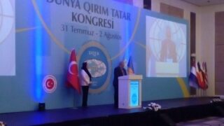 Crimean Tatar leader says Russia must face justice for war