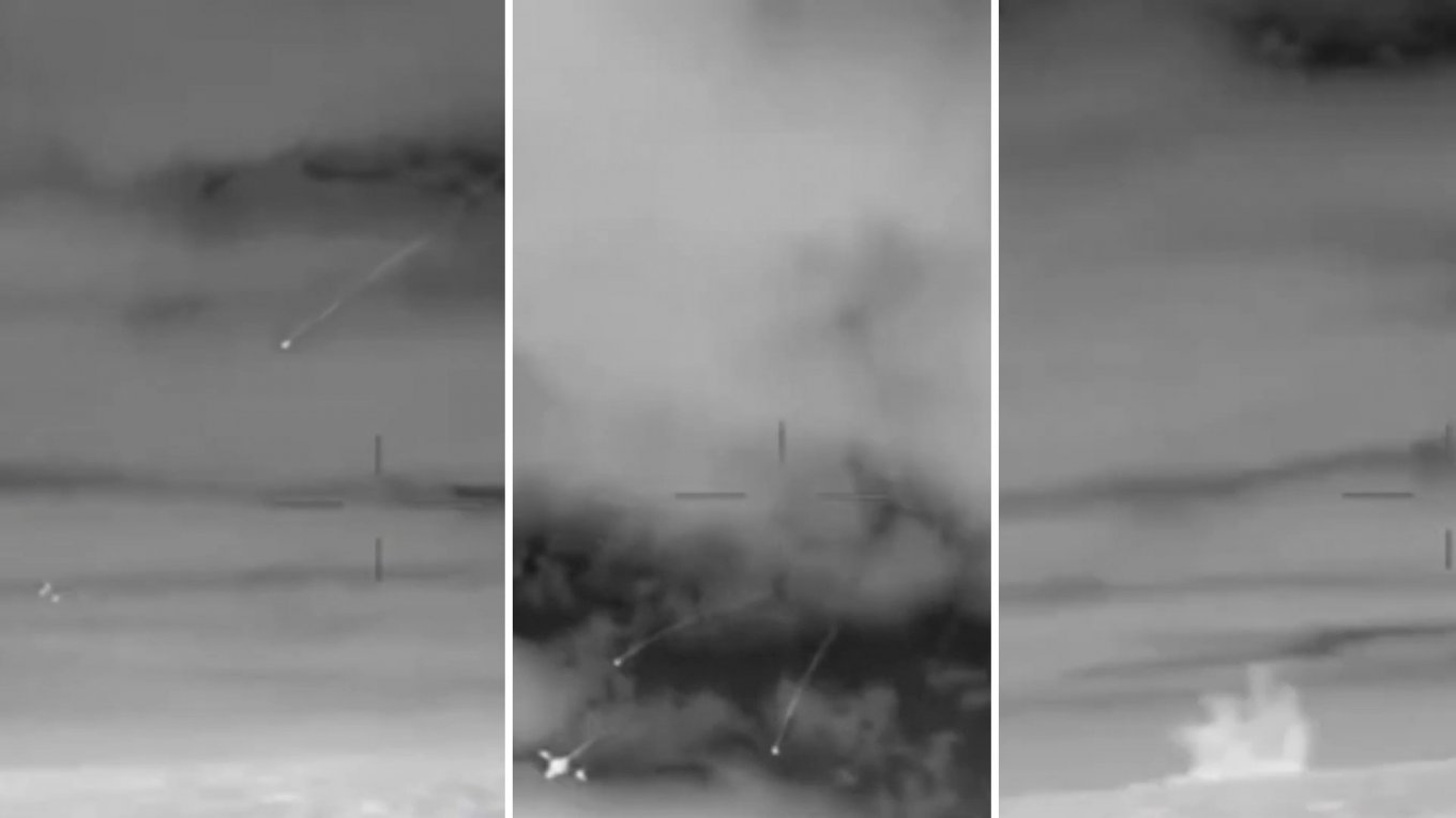 defense express modified soviet-era missile enables maritime drone's aerial capabilities destruction russian mi-8 helicopter magura v5 usv r-73 screenshots ukraine's military intelligence video 8b76773a9cdefa25 has published technical details about naval