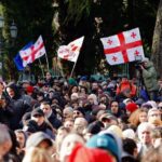 Georgia protests Tbilisi Zourabichvili president