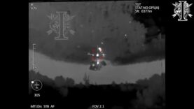 HIMARS Hits Pontoon Crossing & Pontoon Vehicle in Kursk