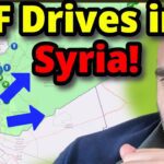 Israeli Military Drives into Syria!