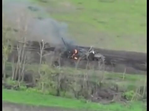 Longest-Range FPV Drone Strike Yet on a 2S4 Tyulpan —