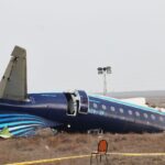 Loud bang heard before Azerbaijan Airlines plane crashed, passengers tell Reuters