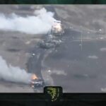 Multiple Russian Vehicles Destroyed After Failed Attack Near Klischiivka (Including Five T-62)