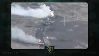 Multiple Russian Vehicles Destroyed After Failed Attack Near Klischiivka (Including