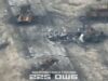 Multiple Russian Vehicles Destroyed Along One Road in Kursk