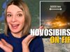 NOVOSIBIRSK MILITARY DEPOT ON FIRE – RUSSIAN ARMY ESCAPES FROM