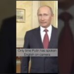 Putin Speaking English in 2013