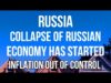 RUSSIA – COLLAPSE of Russian Economy Has Started. SANCTIONS KICK