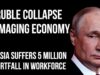 RUSSIAN Ruble Collapse Damaging Workforce – 5 Million Shortage of