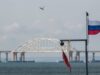 Russia reduces barge barriers protecting Crimean Bridge by half in
