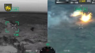 Russian Attack on Terny Defeated (Possibly by Brimstone) Multiple Vehicles