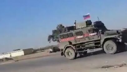 Russian Forces Retreating From Base in Syria? I Think Resupply