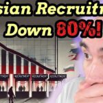 Russian Recruitment DOWN 80% As Men Turn on Putin!