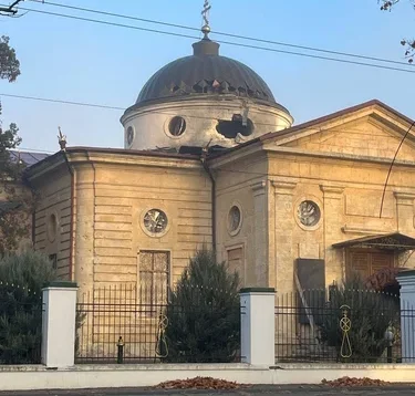 Russian army hits eighteenth-century Cathedral in Kherson