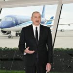 azeri airliner shot down ground near russia's grozny azerbaijan's president says ilham aliyev president_musahibe_291224_2 has stated azal civilian aircraft crashed christmas suffered external damage while russian airspace news agency trend