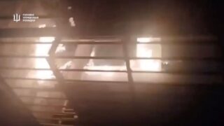 Russian telecom equipment destroyed in occupied Donetsk Oblast, Ukraine's intel