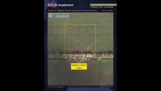 Satellite Imagery Confirms S-400 Launchers Destroyed in Crimea