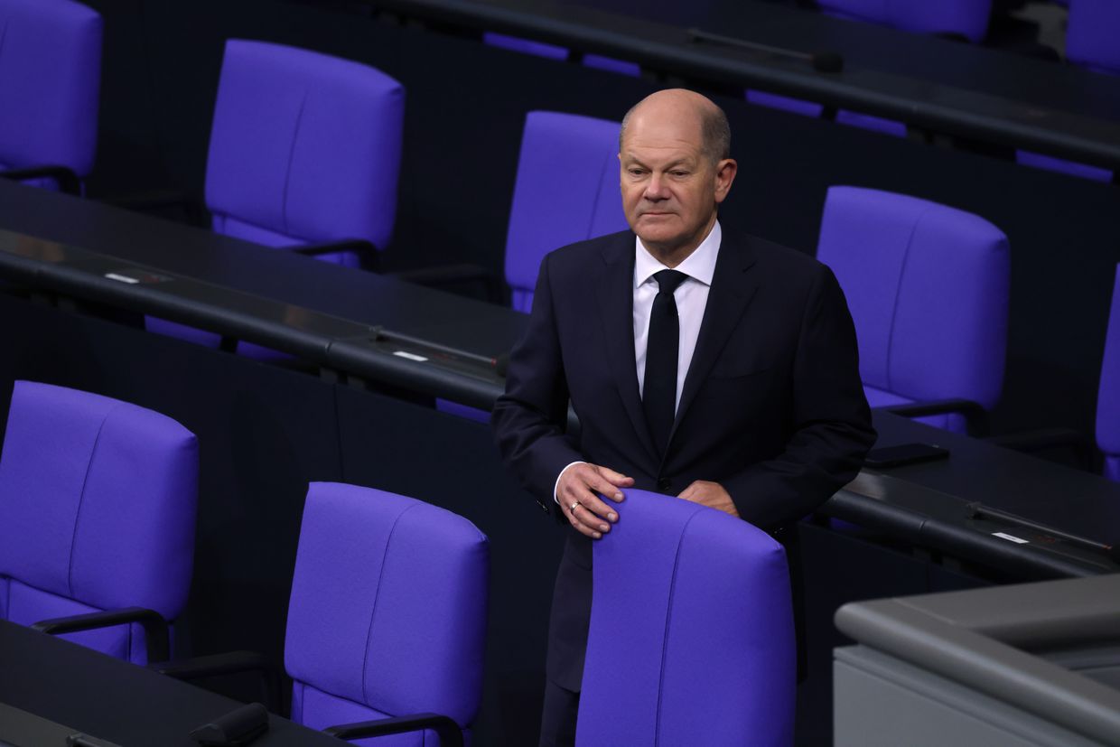 Scholz tells journalists joint strategy on Ukraine possible with Trump