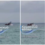 Storm claims third Russian vessel near occupied Crimea as Greenpeace urges action over oil spill