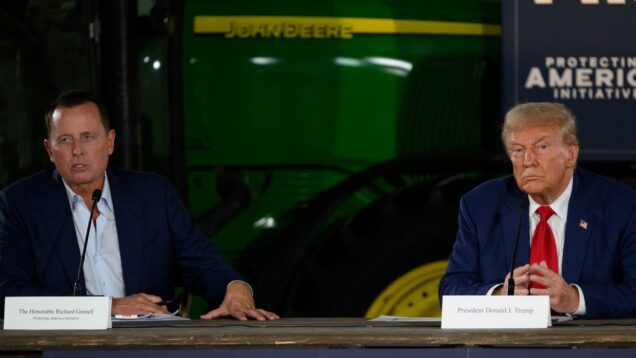 Trump picks former intelligence director Richard Grenell as "envoy for