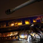 Ukraine destroys Russian train with 40 fuel tanks in Zaporizhzhia Oblast, source claims