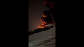 Ukrainian Drones Hit Oil Depot in Oryol, Russia