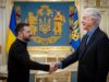 Zelensky meets with CIA director in Kyiv