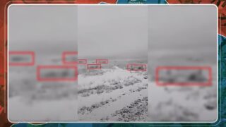 Frontline report: Ukrainians decimate Russian armor column in Kursk “like