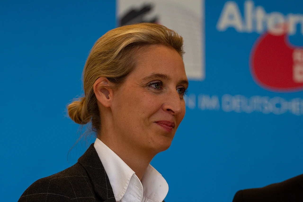 Alice Weidel, the party's candidate for the position of Chancellor in the upcoming elections. Photo via Wikimedia.