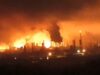 HUGE Drone Strike at Kstovo Oil Refinery: Multiple Fires
