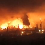 HUGE Drone Strike at Kstovo Oil Refinery: Multiple Fires