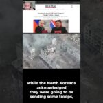 How many resources is North Korea sending to Russia?