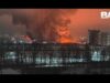 Huge Fire At Gatchina, Leningrad — Drone Strike or Accident?