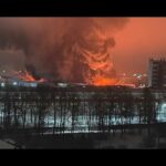 Huge Fire At Gatchina, Leningrad -- Drone Strike or Accident?