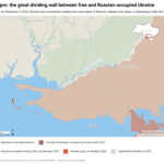 Kherson Russia Dnipro crossing map