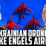 Massive Ukrainian Drone Attack Hits Engels Airbase