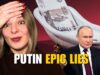 PUTIN EPIC LIES: RUSSIA ECONOMIC GROWTH, NO CRISIS, NO PANIC