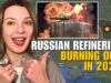 RIGHT NOW: RUSSIAN REFINERIES BURNING OUT – VOLGOGRAD, VORONEZH &