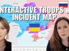 RUSSIA UKRAINE WAR INTERACTIVE TROOPS & INCIDENT MAPS. BIG TALK