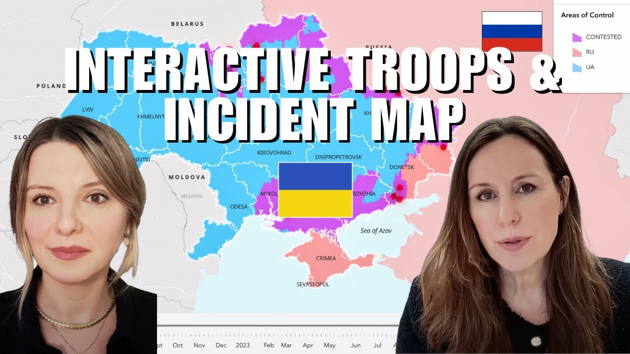 RUSSIA UKRAINE WAR INTERACTIVE TROOPS & INCIDENT MAPS. BIG TALK with ...