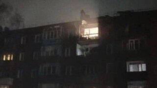 Russia claims it downed 85 Ukrainian drones; 2 apartment buildings