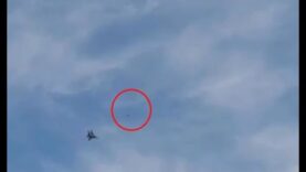 Ukrainian Mig-29 Narrowly Dodges Russian Missile in Sumy! Amazing Footage