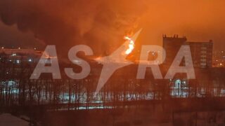 Ukrainian drones reportedly attack Russia's Leningrad, Rostov oblasts, causing severe