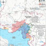 ukrainian forces enter multiple settlements kursk oblast isw says berdin-cherkasskoye-porechnoye-martynovka-and-mikhaylovka-northeast-of-sudzha-kursk launched renewed offensives russia's 5 achieving tactical advances several areas institute study war (isw) meanwhile russians counterattacked response assaults ukraine