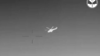 Ukrainian sea drone downs Russian helicopter in historic first (video)